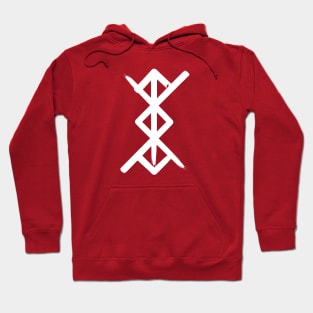 Viking Rune for Love From a Woman to a Woman Hoodie